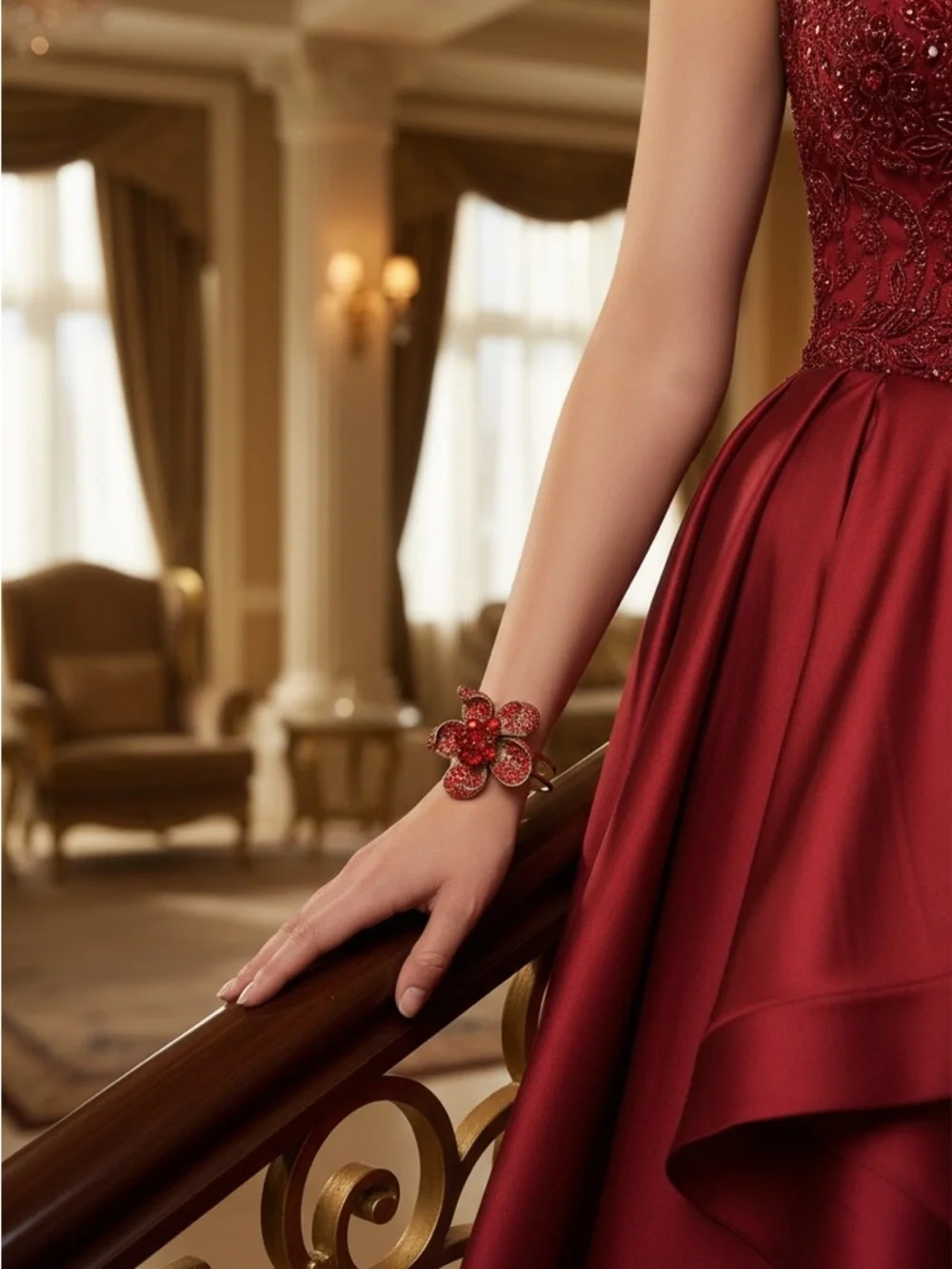 Statement Cuff Bracelet Dramatic 